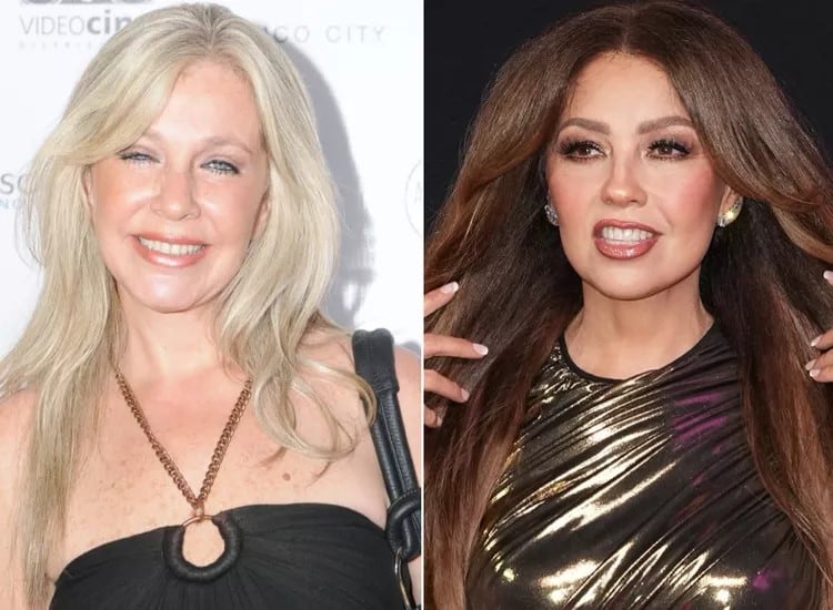 Thalía y Ernestina Sodi