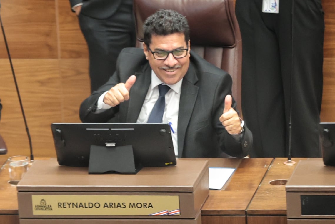 Diputado Reynaldo Arias Mora elegido como segundo secretario de la Asamblea Legislativa / Foto John Durán