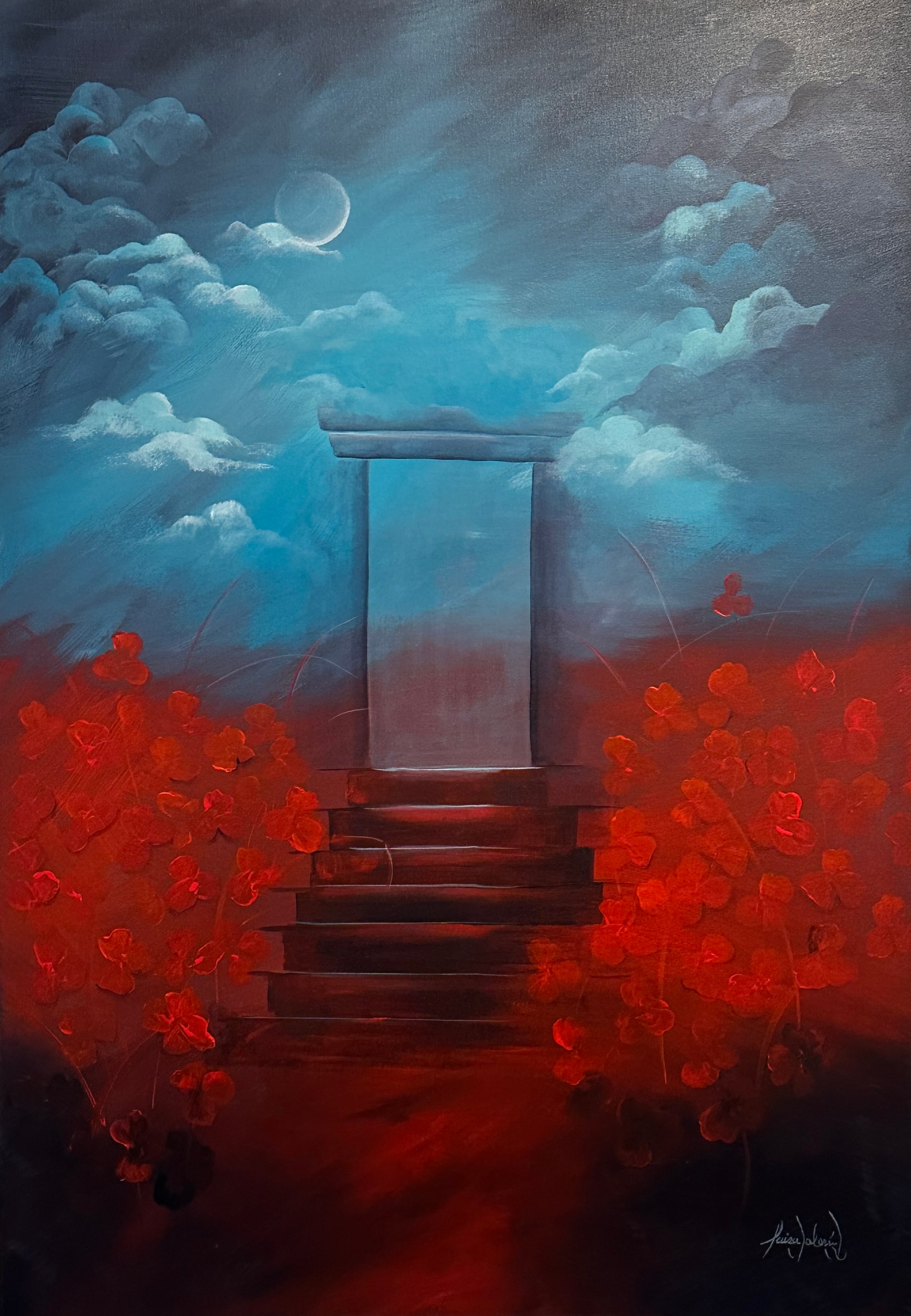 Obra de la artista Luisa Valerín.