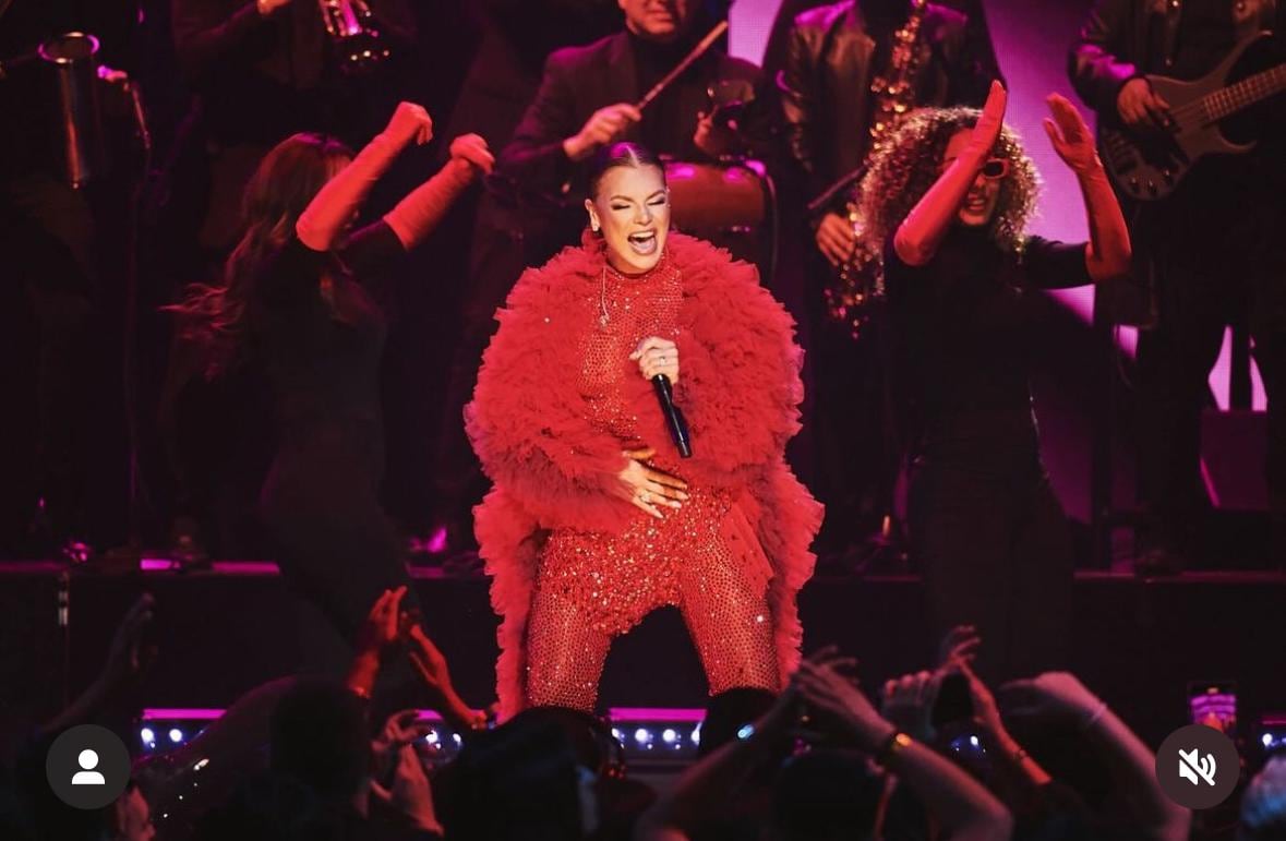 Olga Tañón, conocida como la mujer de fuego, se presentará en nuestro país el próximo sábado 20 de abril. Foto: Instagram