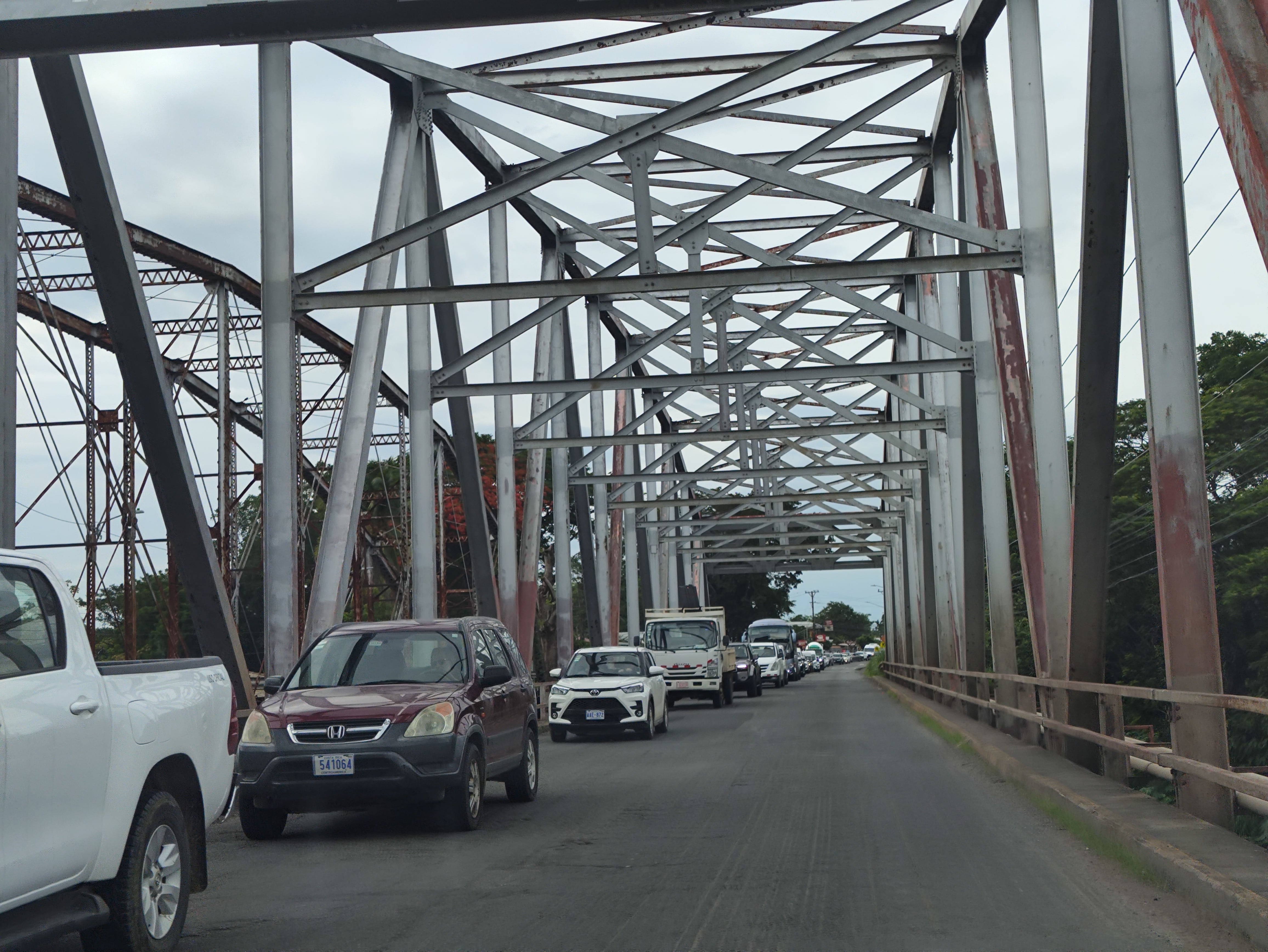 Las presas sobre la Ruta 21 son habituales.