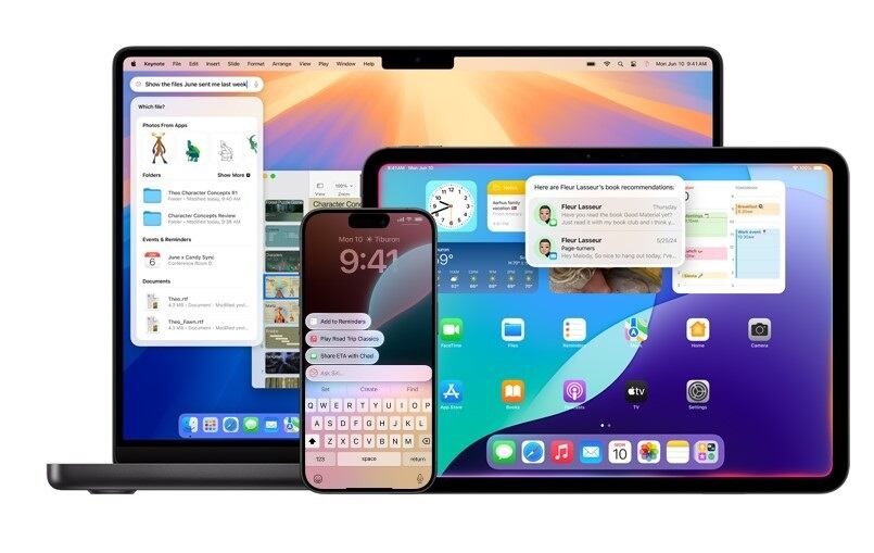 Apple lanzará funciones de inteligencia artificial en iOS 18.1, con un despliegue progresivo hasta 2025.