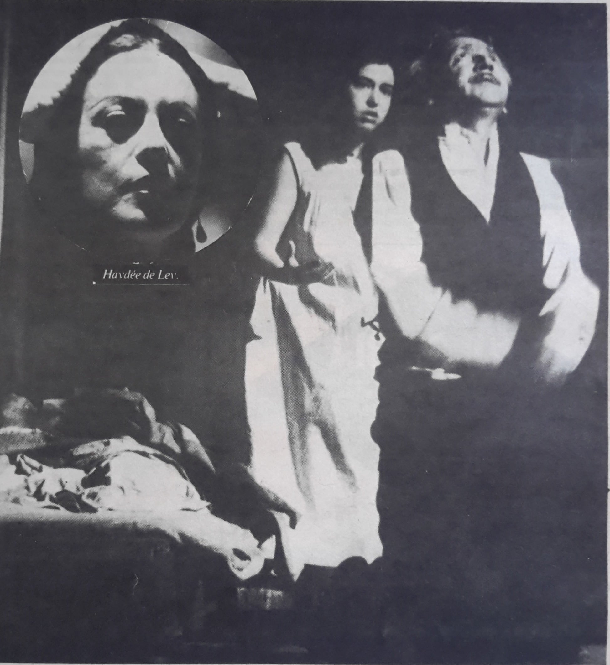 MARI GAILA.- SIMONIÑA Y PEDRO GAILO- LA NACION 18 DE MARZO DE 1981-P. 4-B