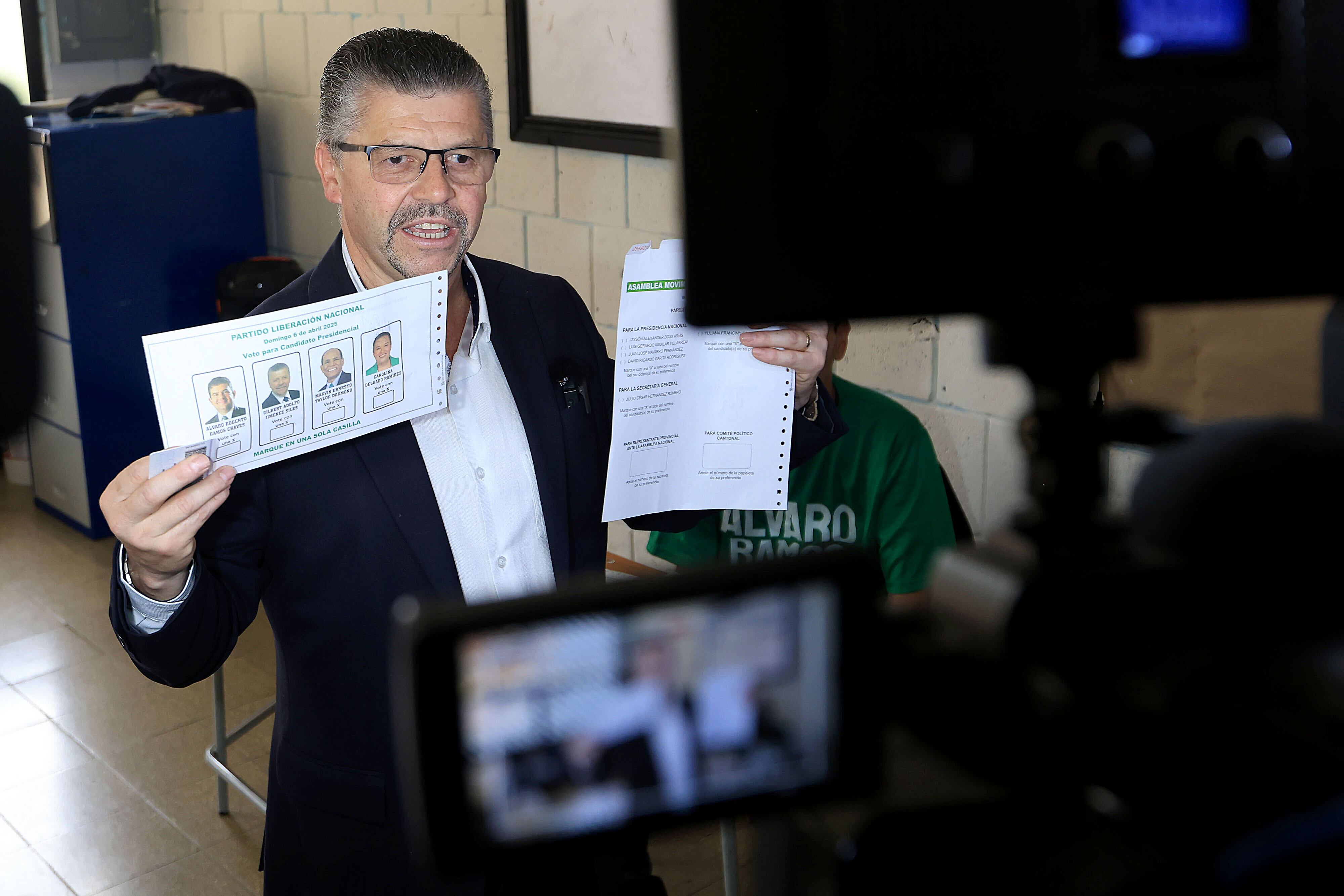 Gilberth Jiménez, precandidato del Partido Liberación Nacional (PLN)