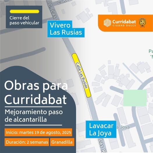 Municipalidades trabajan en conjunto para renovar paso de alcantarilla en Granadilla