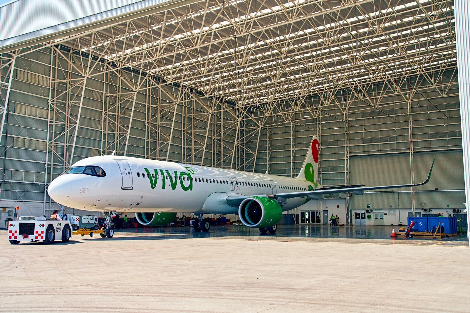 Avión de Viva, aerolínea mexicana