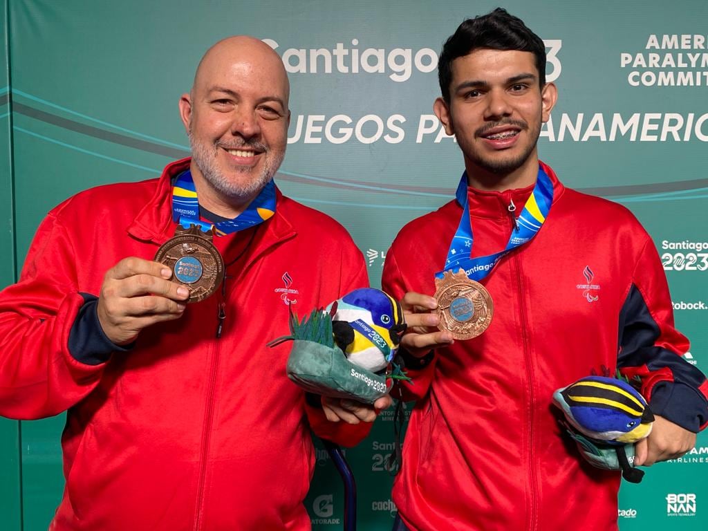 Juegos Parapanamericanos Santiago 2023
Gerald Lizano y Pilar Riveros
Tiro con arco
20 de noviembre del 2023
Cortesía Olman Mora