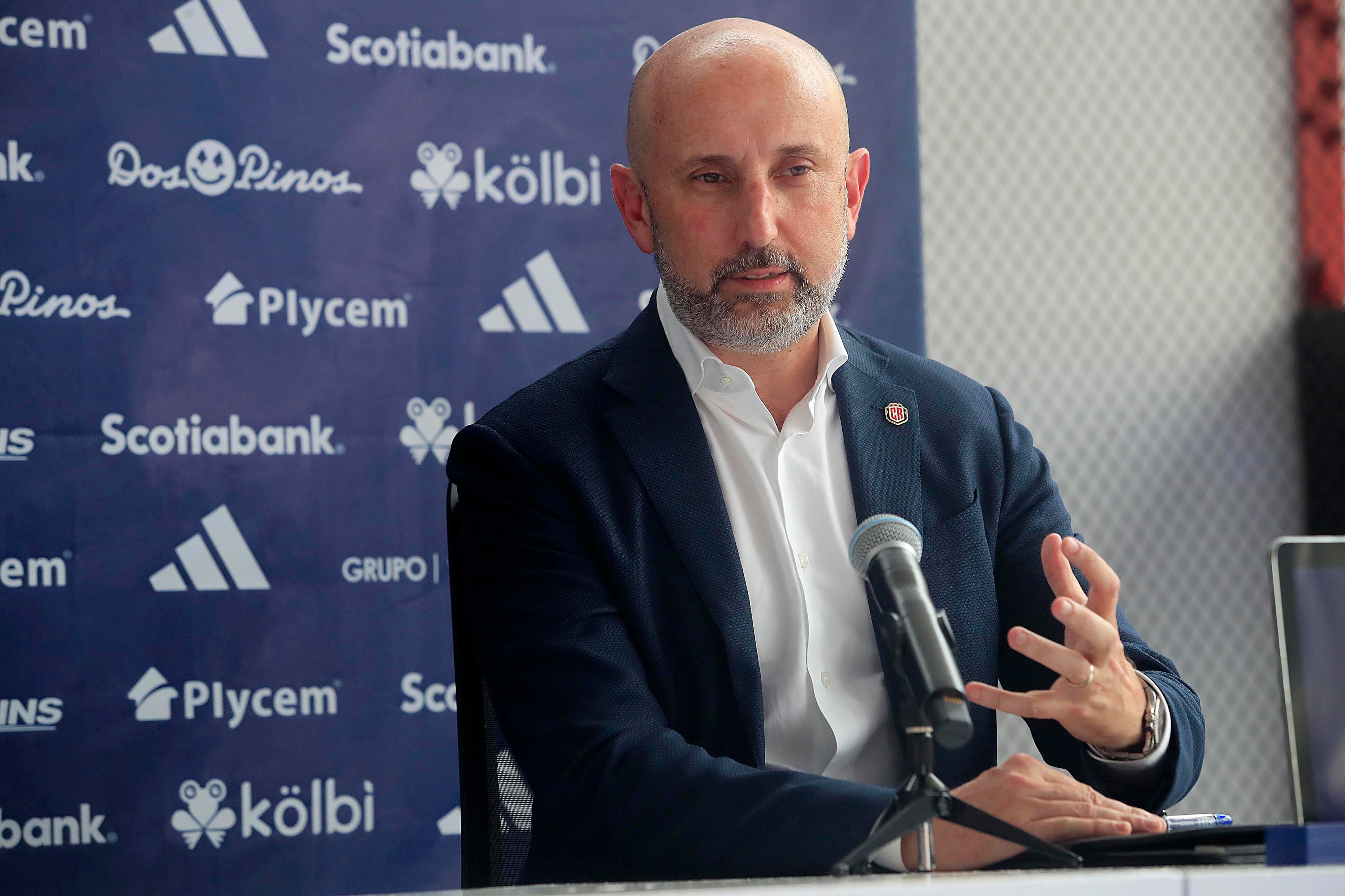 25/08/2023 Proyecto Gol. Reunión del nuevo Comité Ejecutivo de la Federación Costarricense de Fútbol, encabezado por Osael Maroto, y la despedida de Rodolfo Villalobos, ahora expresidente de la la Fedefútbol..