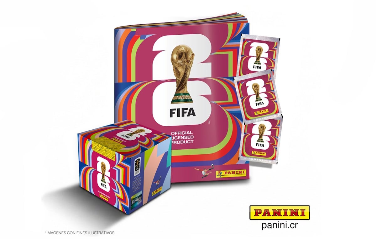 Panini anunció a inicios de marzo la preventa del álbum del Mundial 2026 en Costa Rica.