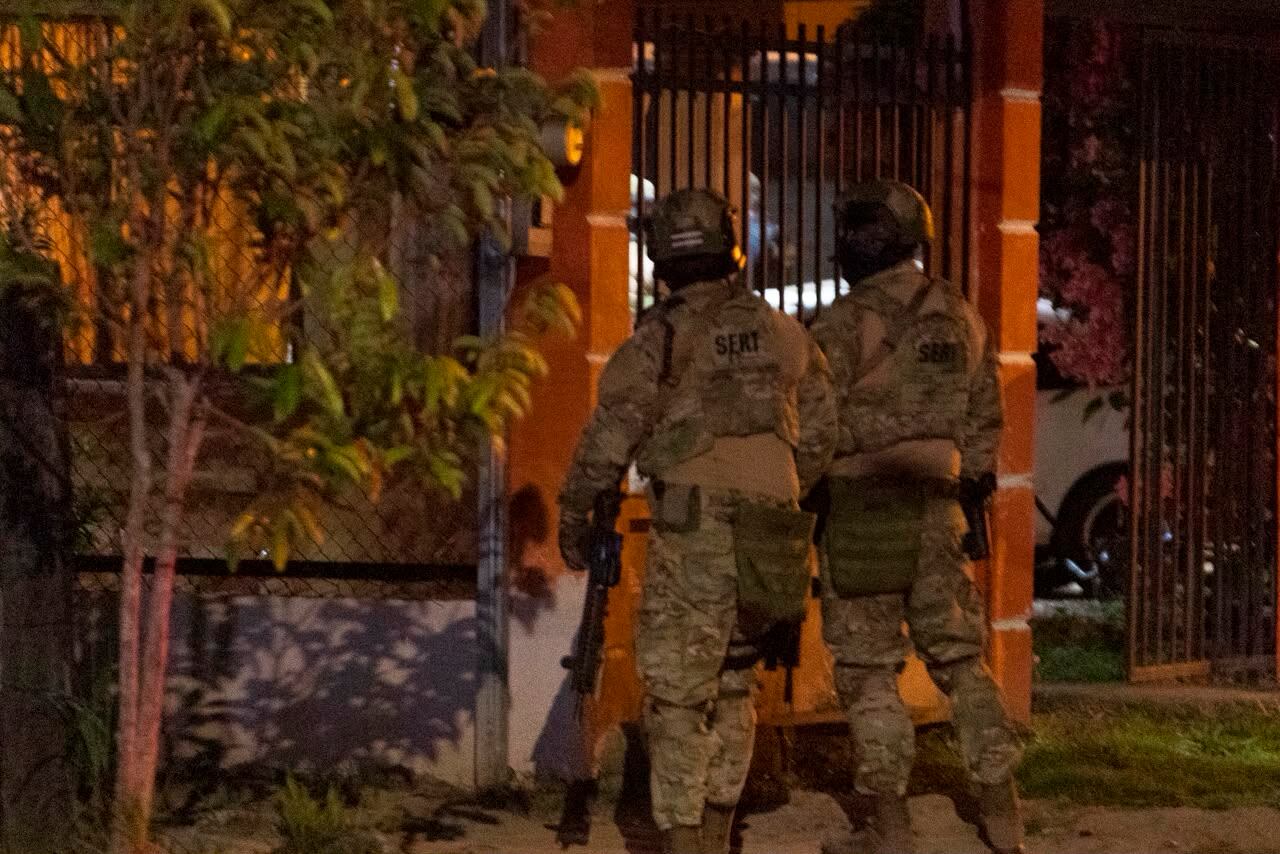 Allanamientos en Palmar Sur, Ciudad Cortés, Desamparados y La Reforma vinculados al caso Triángulo por narcomenudeo en la zona sur del país.