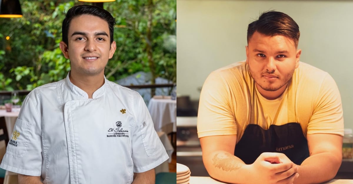 Mauro Jiménez y Allan Flores Navarro son los dos chefs que competirán en Panamá por un lugar en la Gran Final del S. Pellegrino Young Chef Academy Competition.