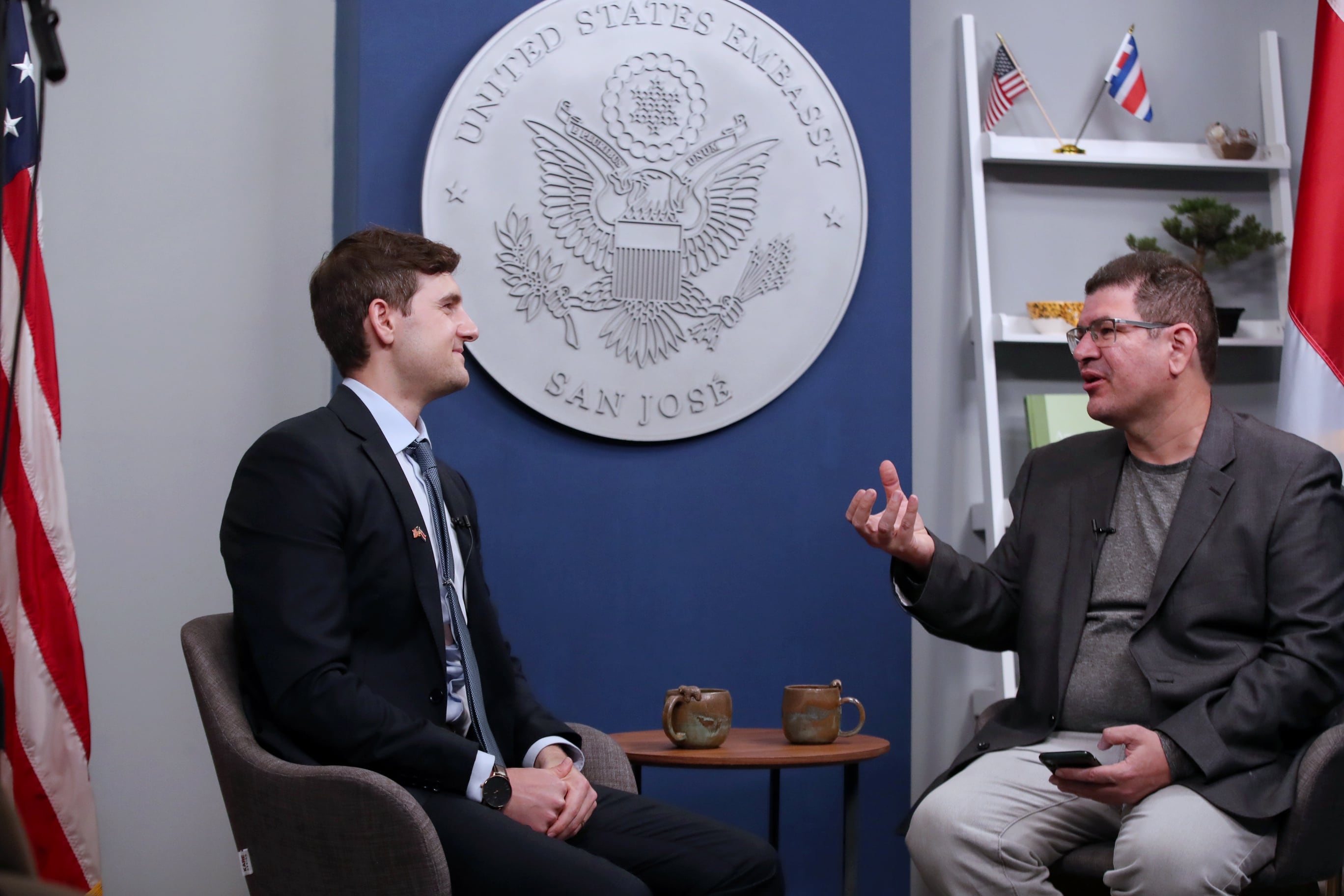 18/03/2024/ Retratos de Tabor Martinsen Vicecónsil embajada americana para nota sobre visas / foto John Durán