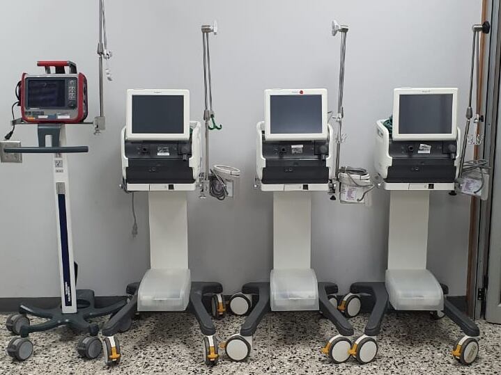 26 de setiembre 2023. Donación ventiladores Cenare a HNN