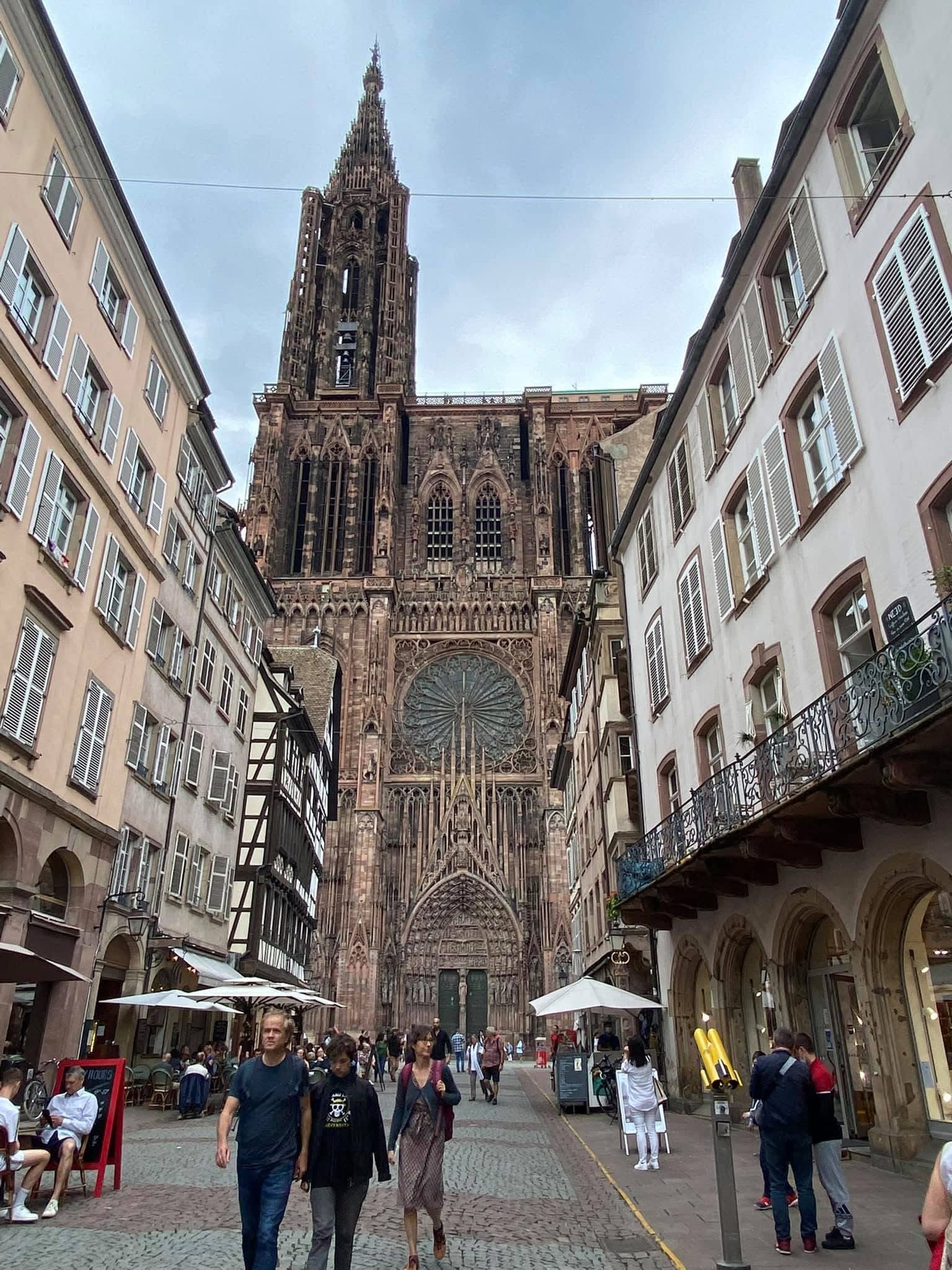 La hermosa ciudad de Estrasburgo, en Francia.