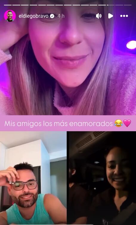 Diego Bravo se unió en un en vivo con Yessenia Reyes y Mimi Ortiz para hablar de relaciones. Ambas mujeres se confesaron enamoradas y elogiaron al 'influencer'.