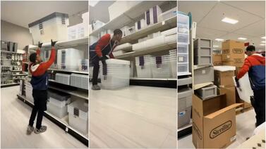 Empleado de supermercado denuncia aumento salarial de ¢253 y desata indignación en redes