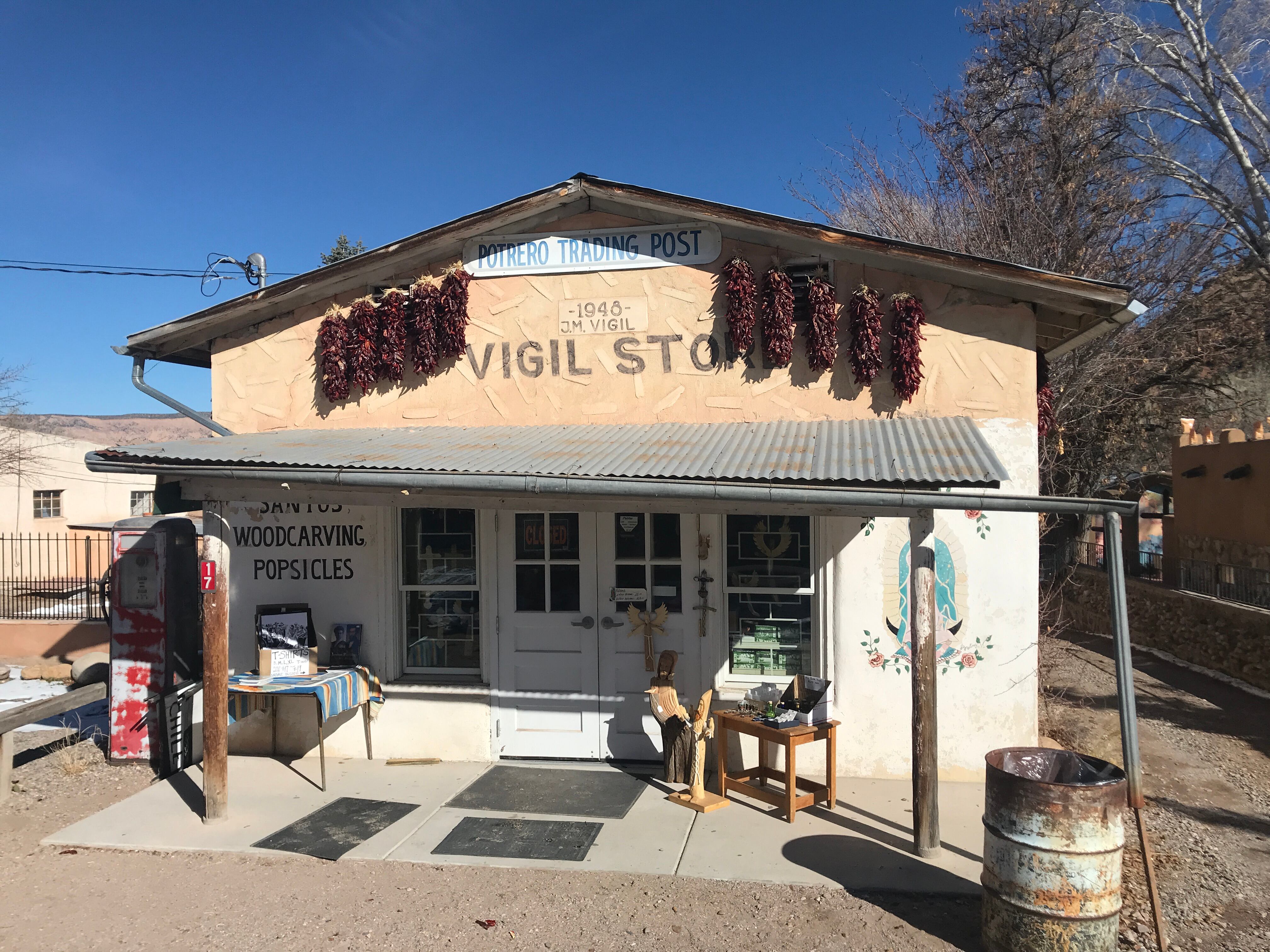 Tienda de souvenirs en Nuevo México, Estados Unidos