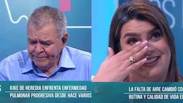 Kike de Heredia rompe en llanto al hablar de su enfermedad: ‘A mi hija le ha afectado mucho’