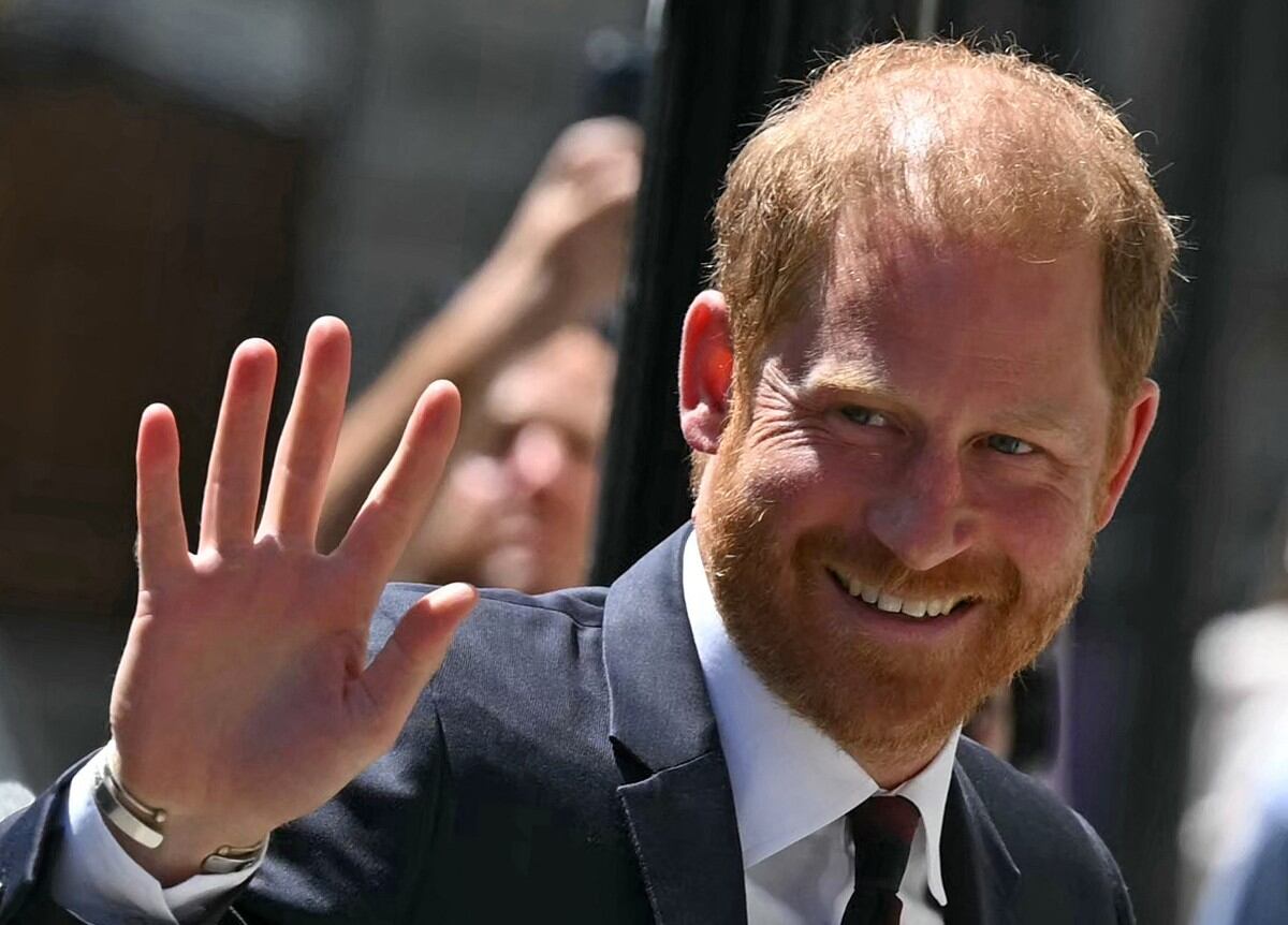 Harry, duque de Sussex (el príncipe Enrique) en su llegada a Chatham House en Londres para una actividad, en su regreso a su país natal tras varios años.