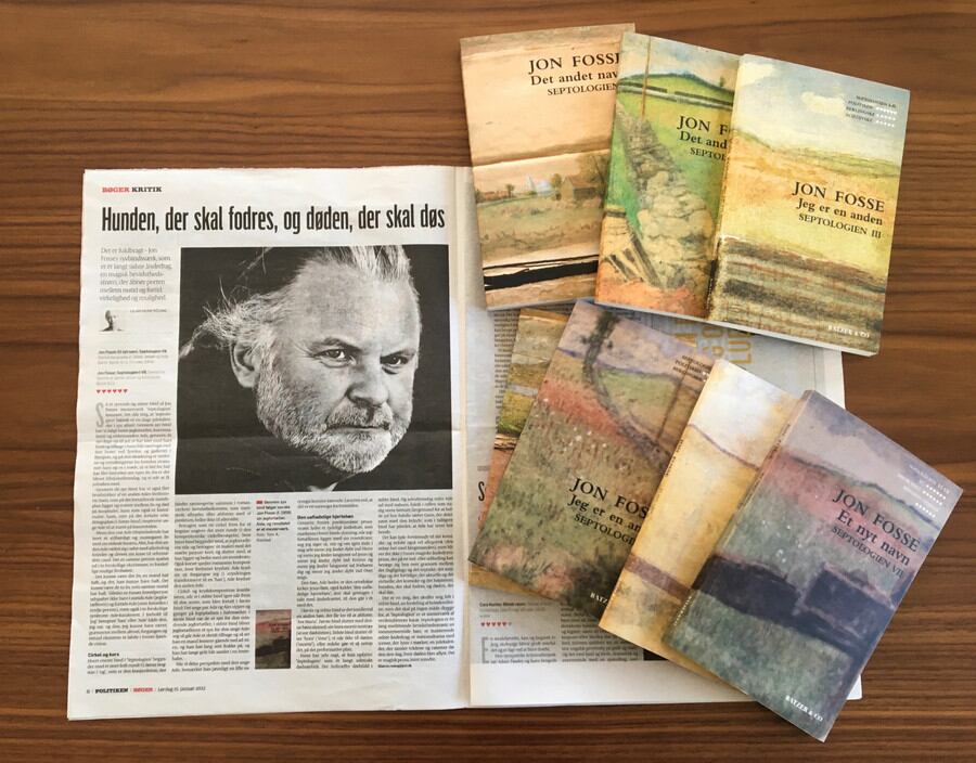 Jon Fosse es toda una celebridad en Europea. Desde hace años se bajara su nombre como posible ganador del Nobel de Literatura. Foto: Winje Agency - Instagram