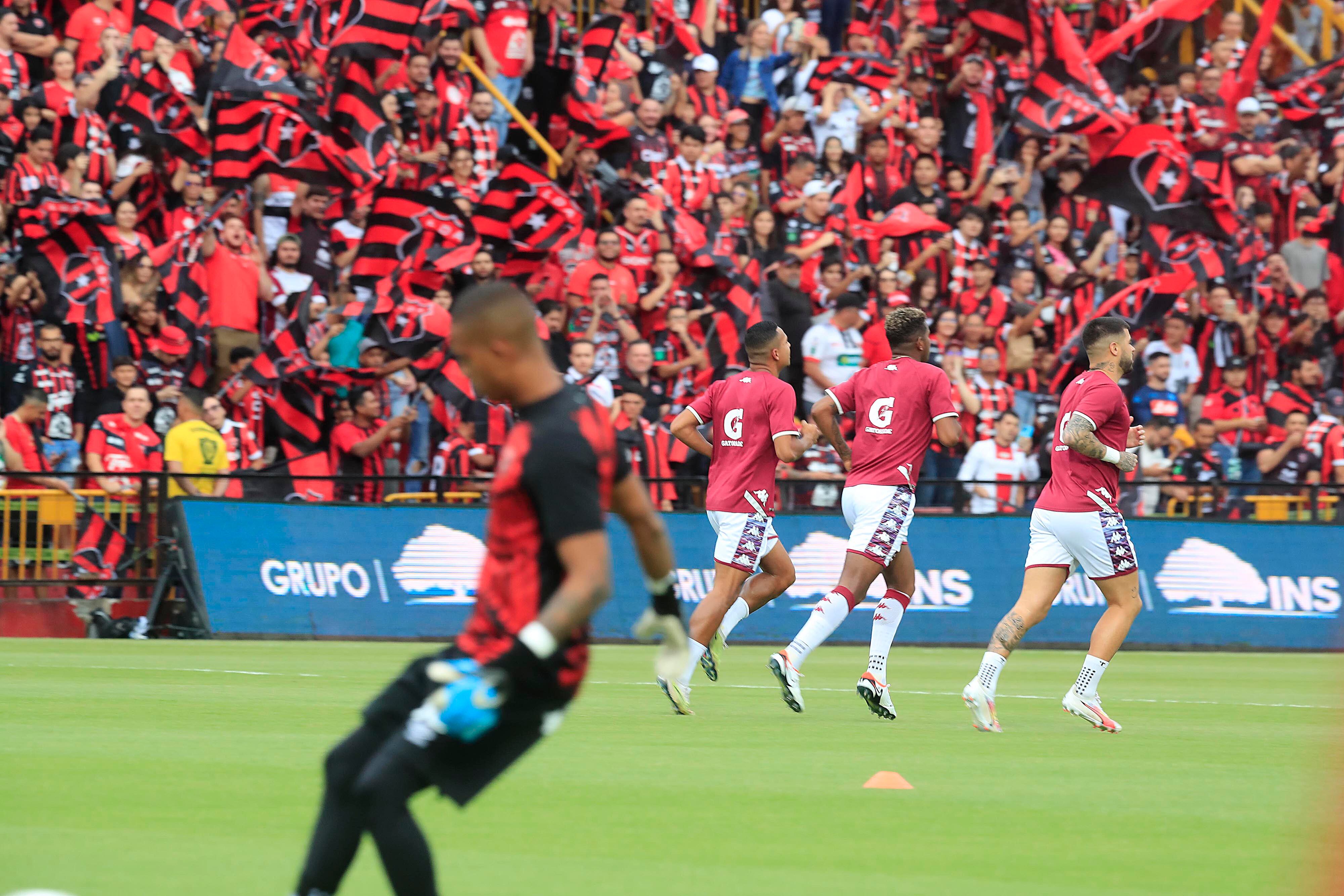 03/09/2023 Estadio Morera Soto, Alajuela. En nueva edición del clásico, la Liga Deportiva Alajuelense recibió al Deportivo Saprissa, en partido de la jornada 7, Torneo de Apertura, Liga Promérica 2023.