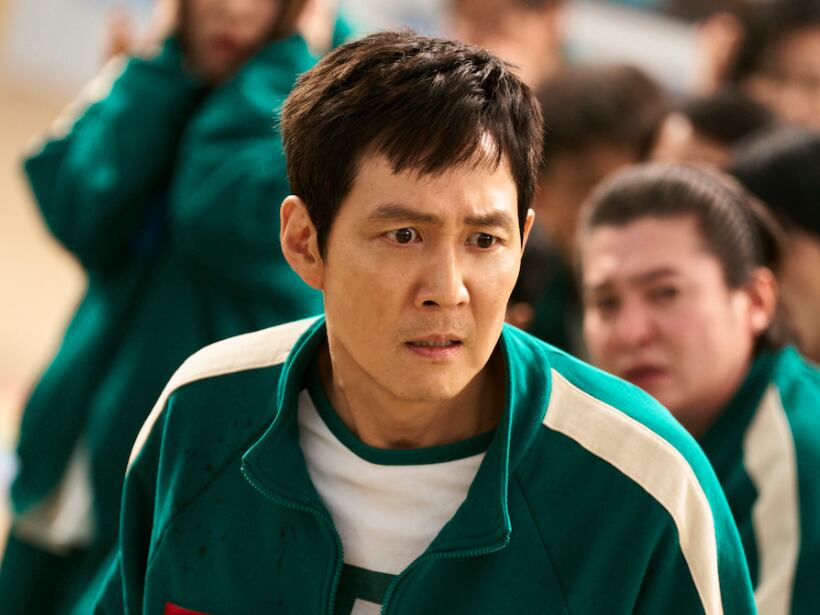 Escena de 'El Juego del Calamar 2' donde se ve en primer plano al protagonista.