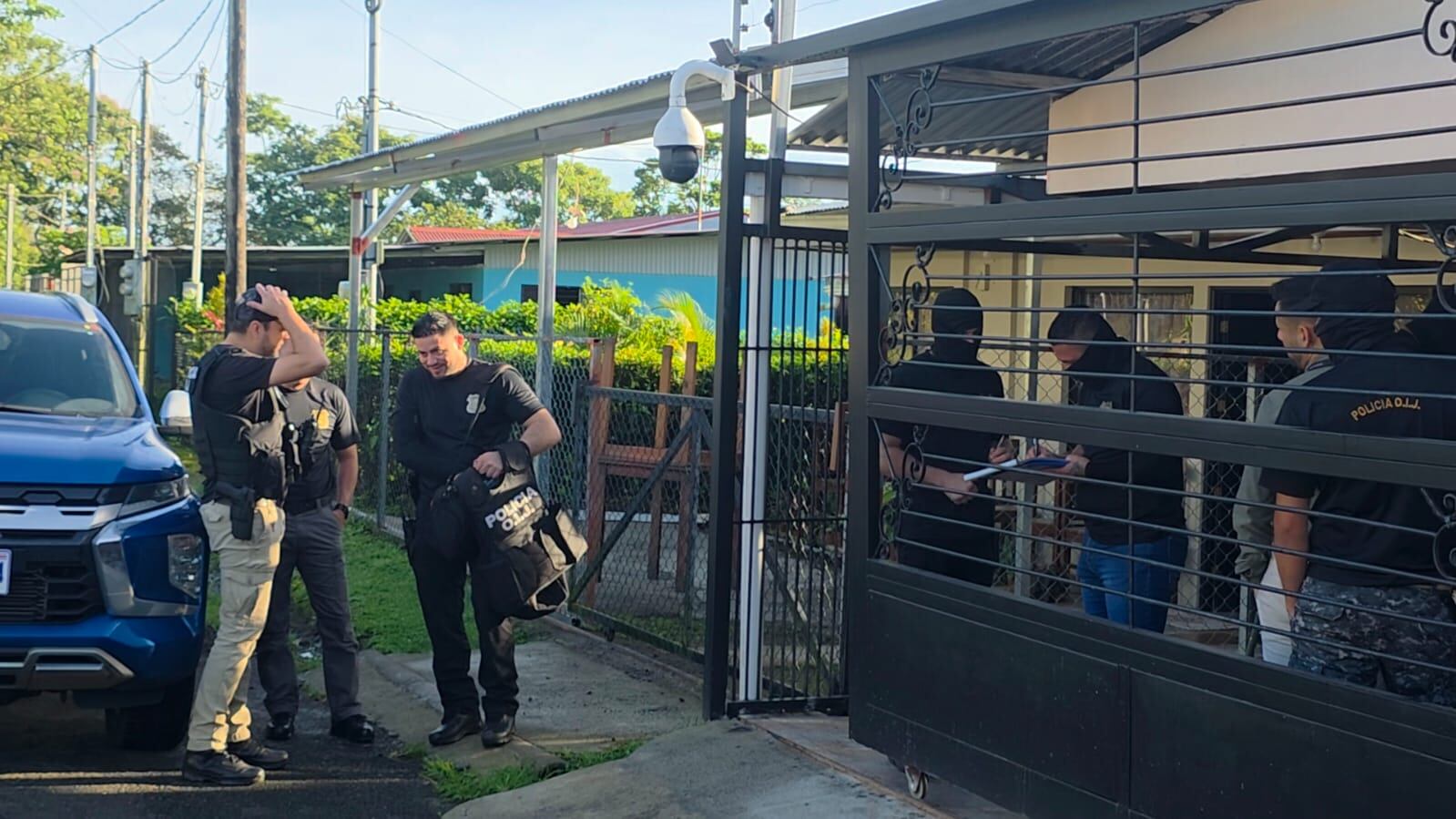 OIJ allanó una vivienda en Venecia de San Carlos para detener a un sospechoso de tentativa de homicidio, pero no lograron ubicar al sospechoso