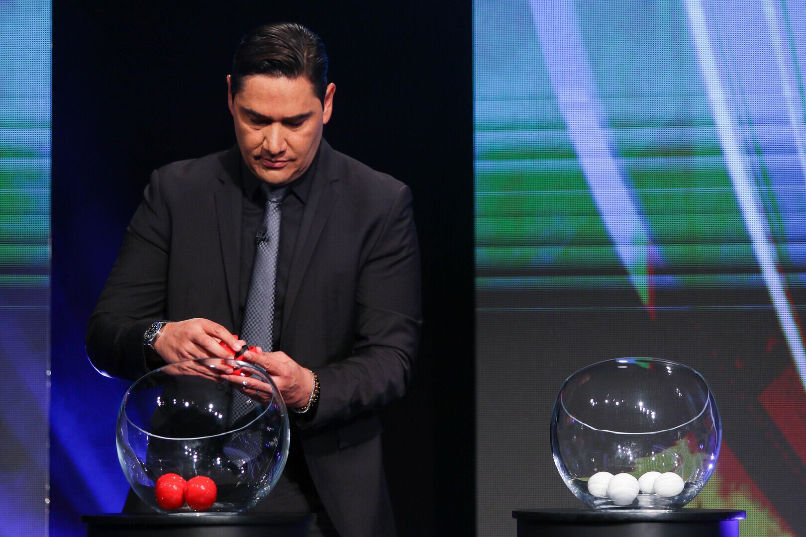 Moisés Muñoz fue parte del sorteo de la Copa de Campeones Concacaf 2024.