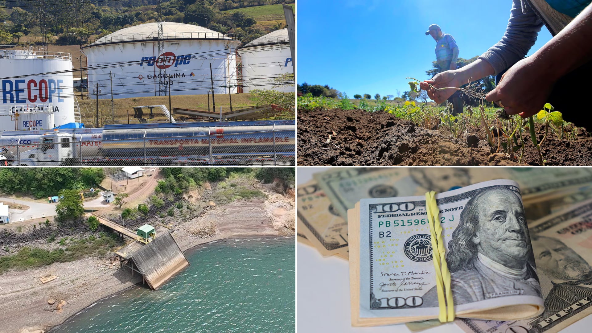 Riesgo de tormenta perfecta para Costa Rica: suma de factores nos amenaza: fenómeno El Niño produciría sequías, lo que afectaría los cultivos y el llenado de los embalses, aumento internacional de precios del petróleo y eventual aumento del tipo de cambio