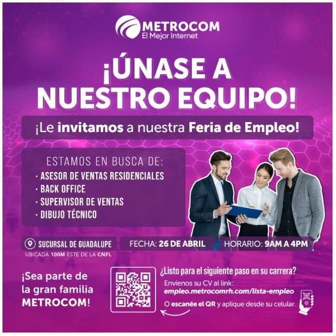 metrocom feria de empleo