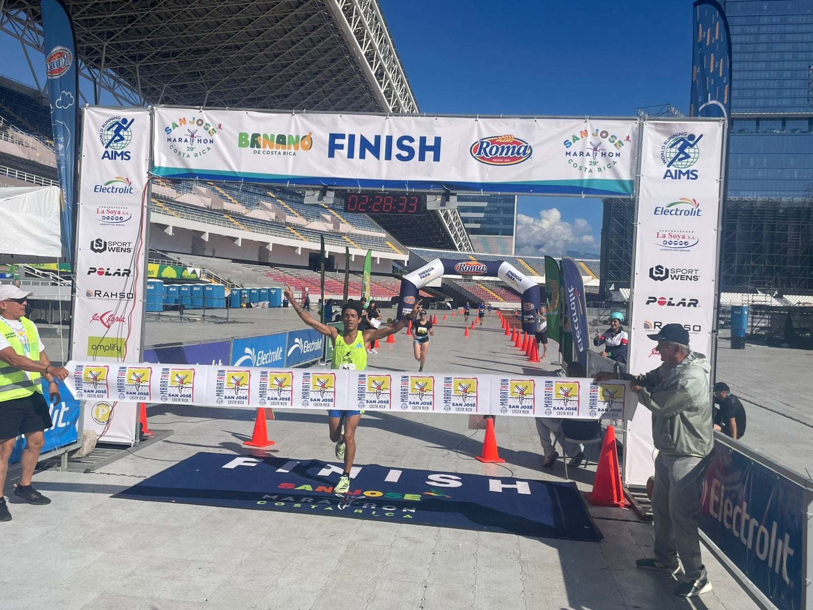 Marathon San José Costa Rica 2025
Edición 29
Angelo Olivo, ganador varones
7 de diciembre del 2025
Fotografía: Marathon San José Costa Rica