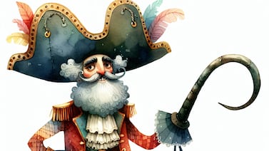 El capitán Garfio y la amenaza del reloj