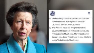 Error en homenaje a la princesa Ana desata rumores sobre ‘hijos secretos’ y obliga a la Casa Real británica a borrar publicación