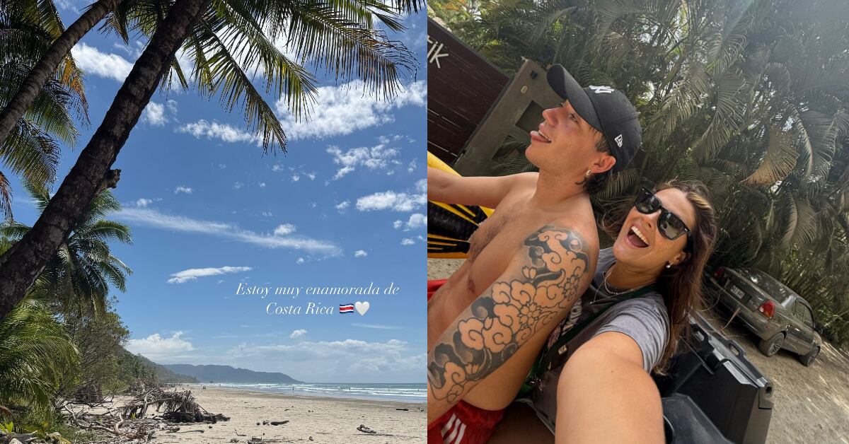 Tras su presentación en el Picnic, Paulo Londra disfruta de unas vacaciones en Costa Rica con su novia, quien compartió imágenes de su estadía en playas del país.