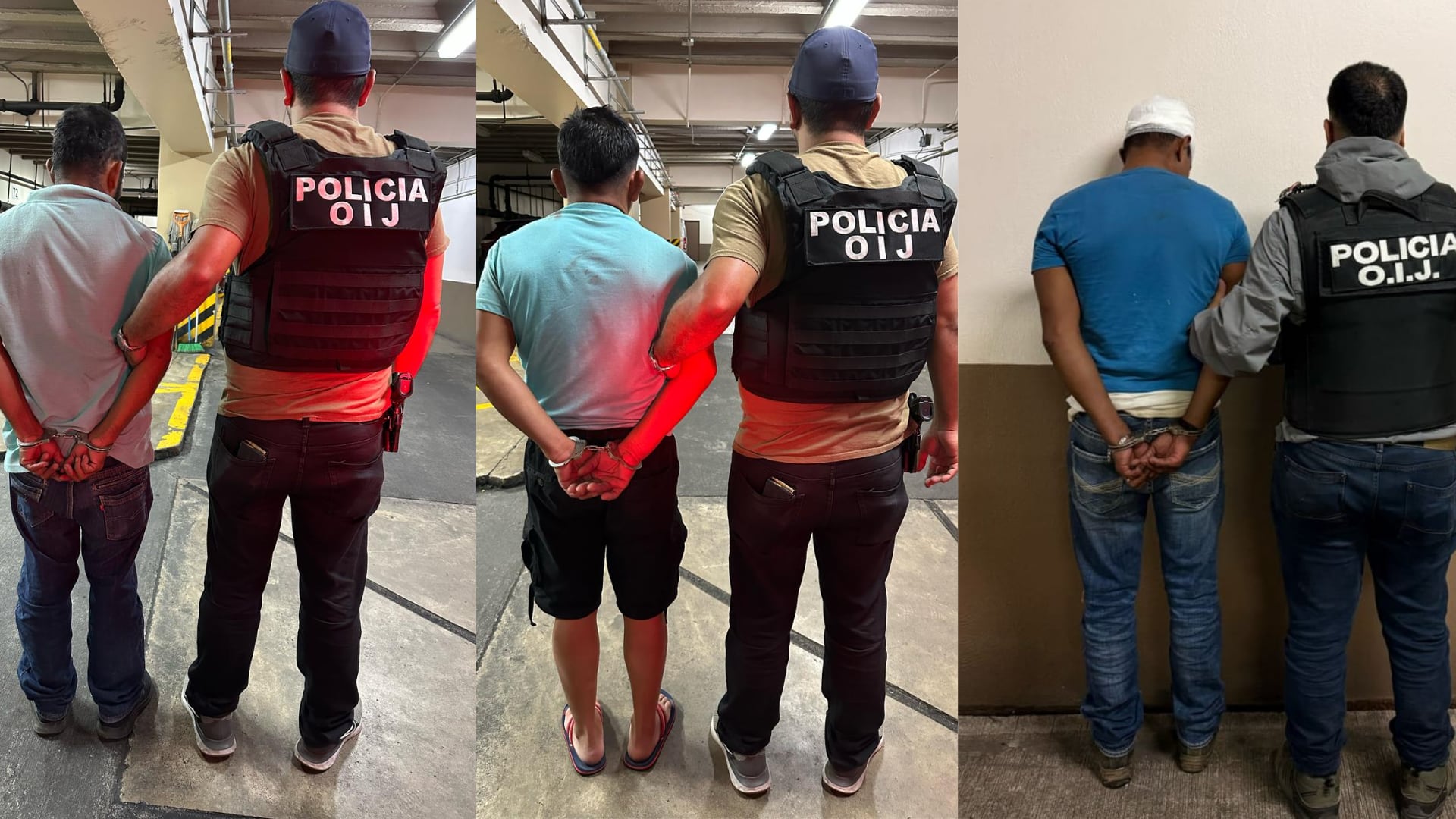 Las autoridades judiciales identificaron a tres nicaragüenses como los responsables del secuestro de un hombre