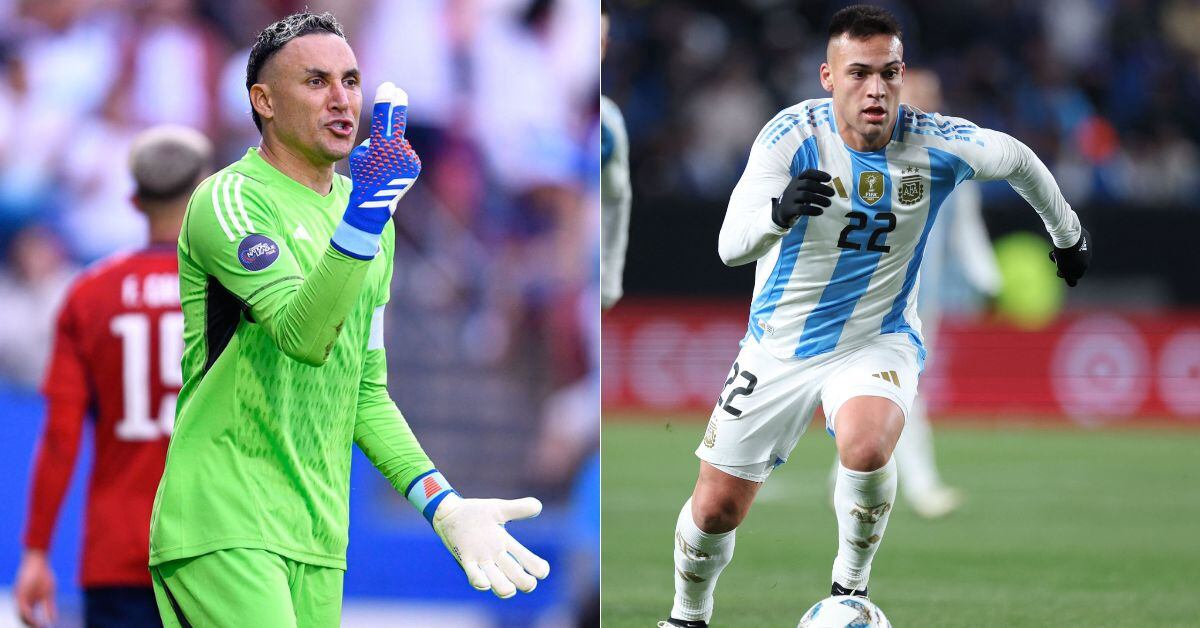El portero Keylor Navas y el delantero Lautaro Martínez son dos de los grandes atractivos del fogueo entre la Selección de Costa Rica y Argentina.