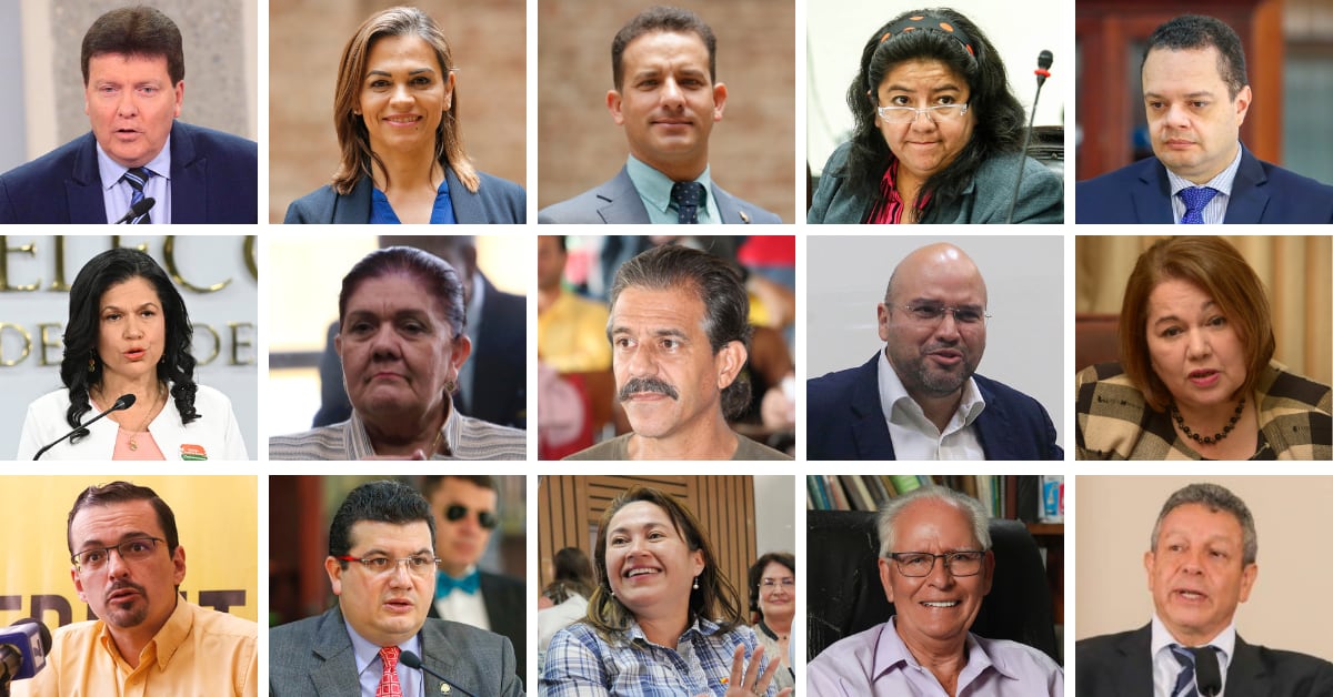 La contienda electoral de 2026 incluye a 15 exdiputados que aspiran a un nuevo mandato en la Asamblea Legislativa.
