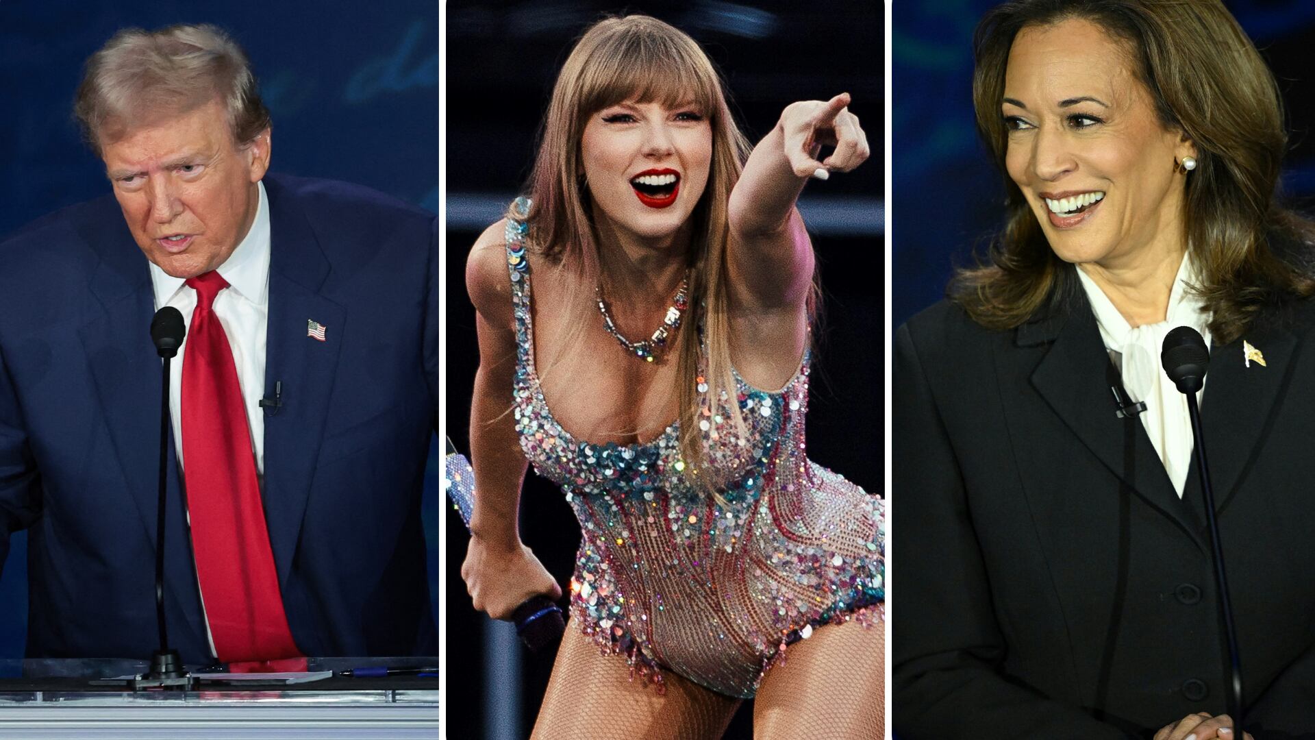 Trump afirma que el debate con Kamala Harris fue "manipulado" y arremete contra Taylor Swift por su respaldo a la demócrata.