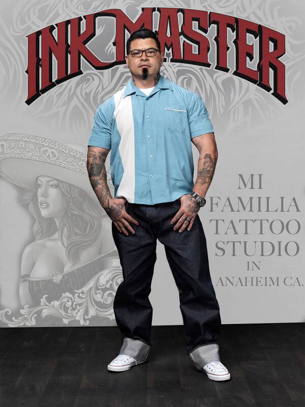Big Ceeze tiene 17 años de experiencia como tatuador. Su estudio es Mi familia y se ubica en California, Estados Unidos. | FELIPE MORA PARA LN.