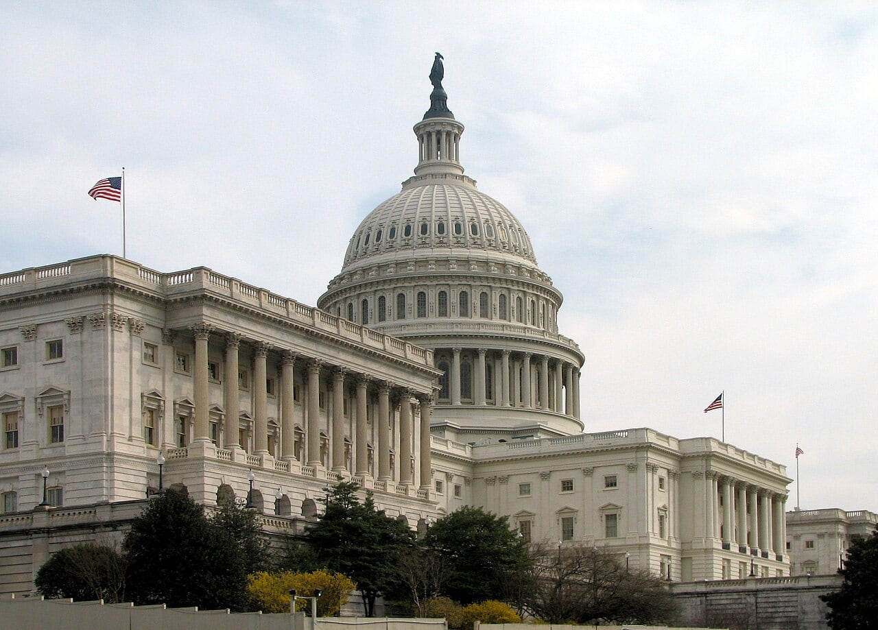 (Archivo) El ala del Senado de los Estados Unidos en el edificio del Capitolio en Washington D.C.