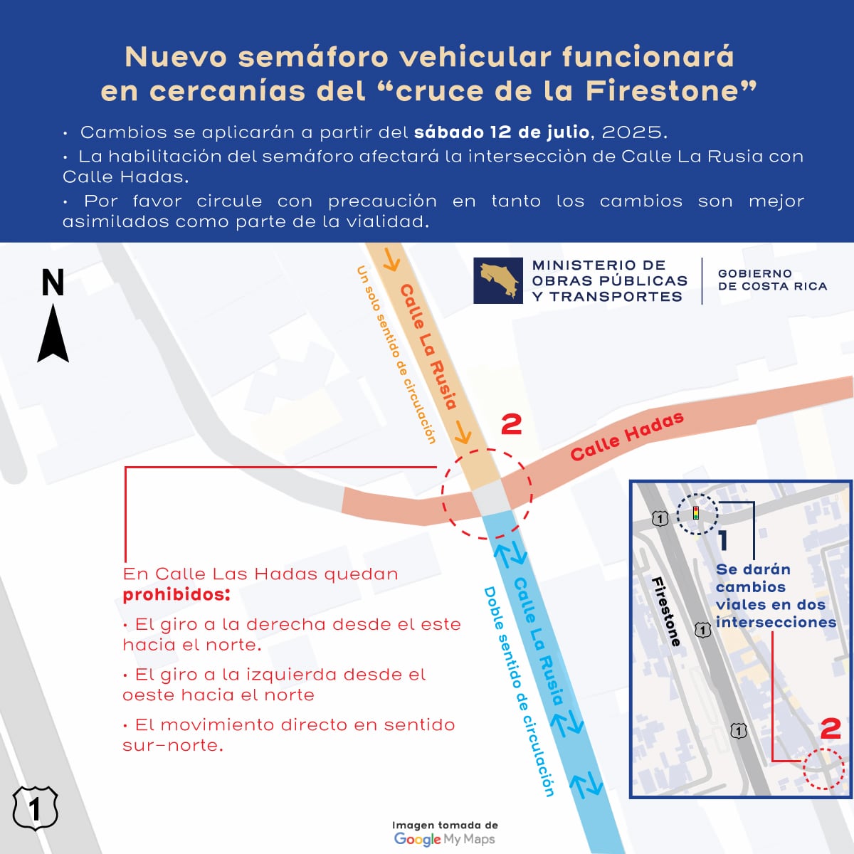 Estos serán los cambios en el Cruce de la Firestone
