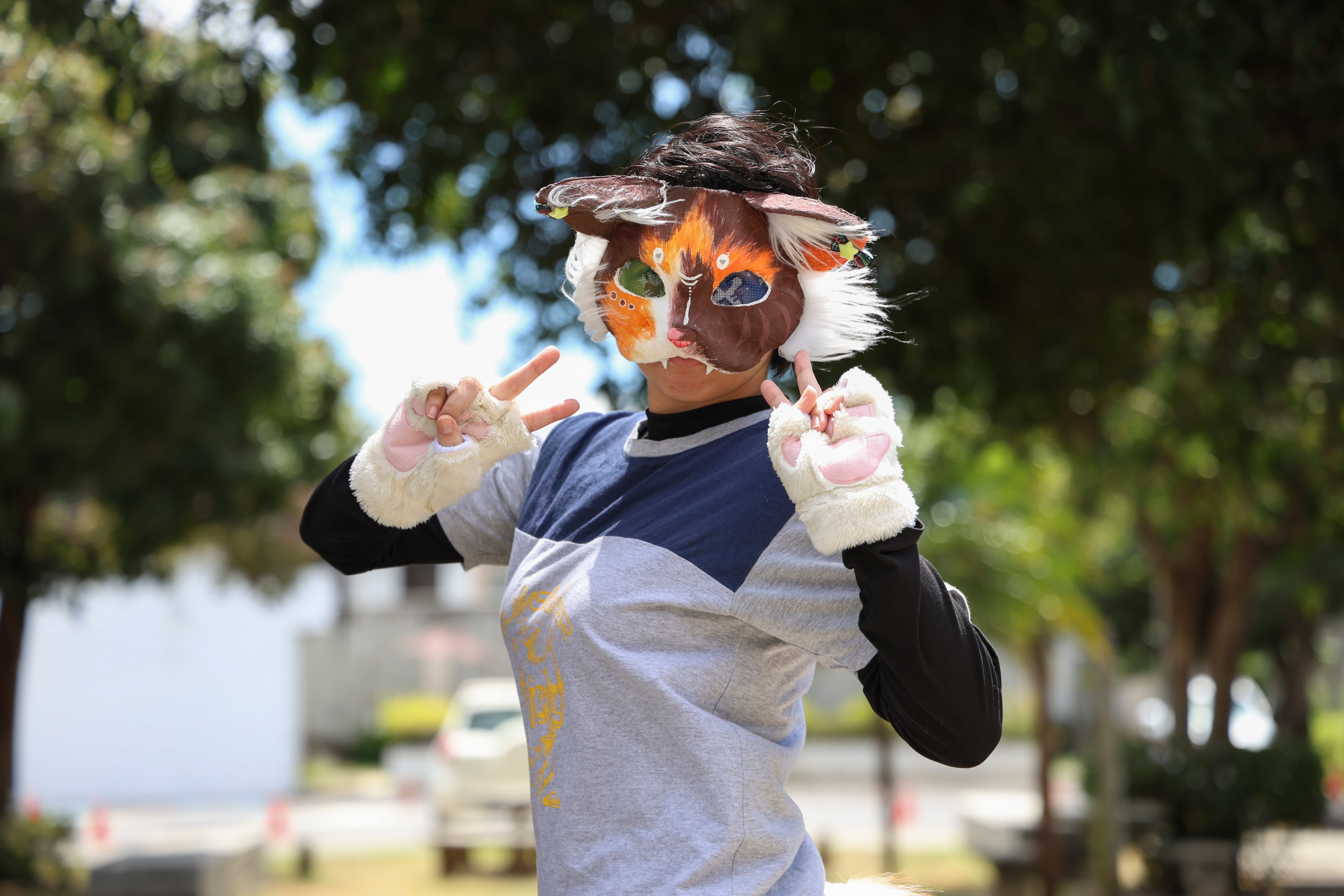 23/02/2026 Tibás Grupo Nación, retratos April, joven costarricense Therian.