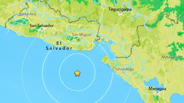 Temblor de magnitud 5,5 sacude El Salvador, Honduras y Nicaragua