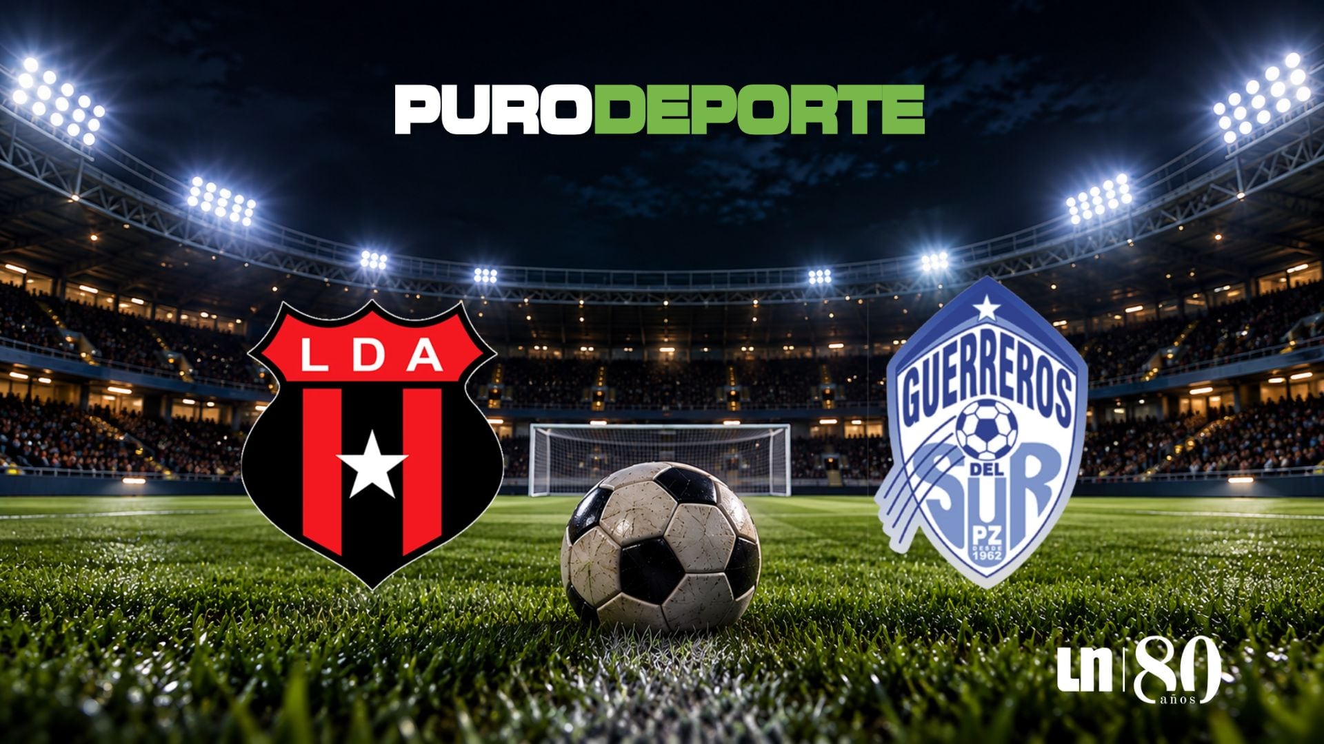 Liga Deportiva Alajuelense y Pérez Zeledón cierran la jornada 13 del Torneo de Apertura 2026.