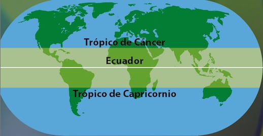 Sol cenital, un fenómeno tropical