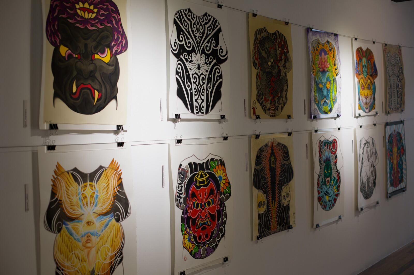 La exposición 'Gordito', en el Lab del Centro Cultural de España, muestra una selección de trabajos de tatuadores costarricenses.