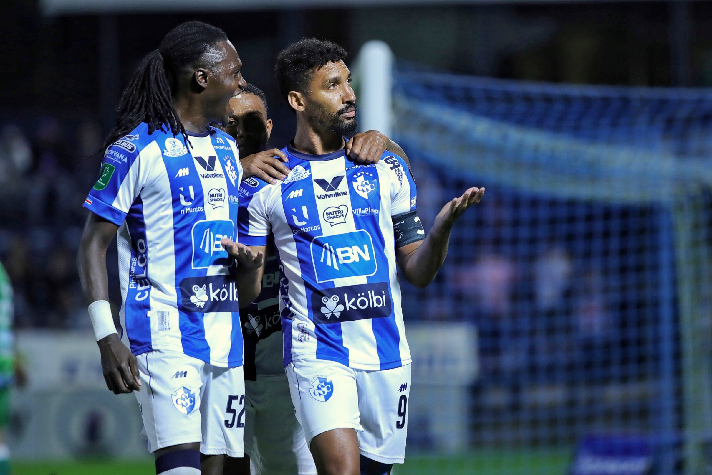 25/08/2023/ Juego entre el Club Sport Cartaginés vs Santos de Guápiles por la jornada 6 del torneo Apertura de la liga Promerica en el estadio Fello Meza / foto John Durán