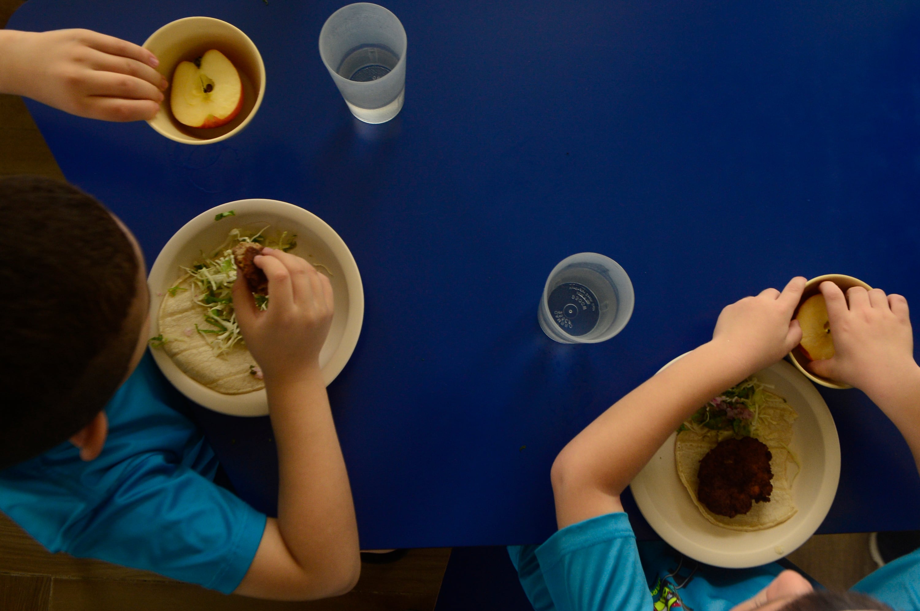 31\05\24 Alajuela, Guacima, Escuela María Vargas Rodríguez, Nutrición en el comedor escolar. Foto: Jorge Navarro para La Nación
