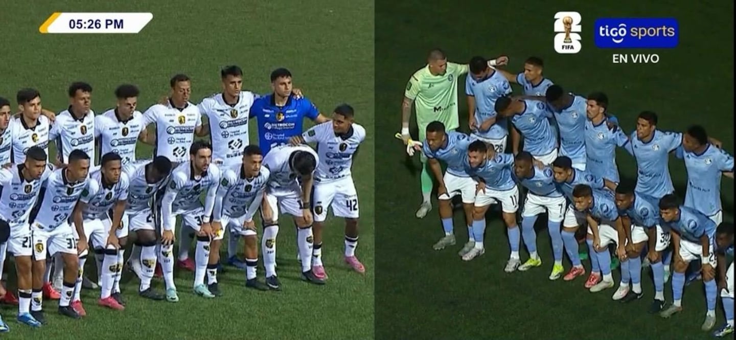 Partido entre Sporting y Liberia está suspendido por un insólito motivo