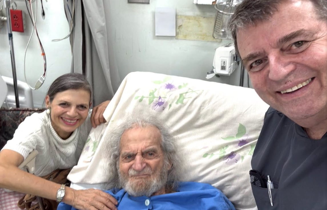 El doctor William Paer tiene una semana de estar interndo en el hospital San Juan de Dios.